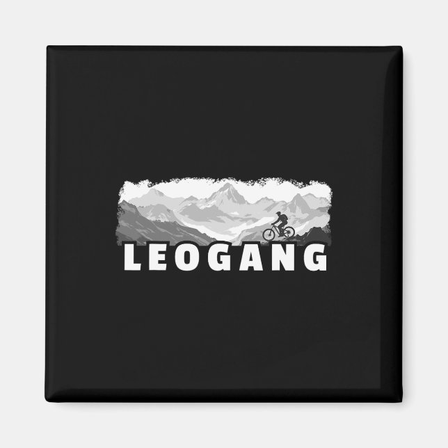 Íman Leogang Áustria Ciclismo de Montanha Mtb  (Frente)