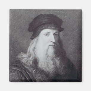 Íman Leonardo da Vinci, gravado por Raphael