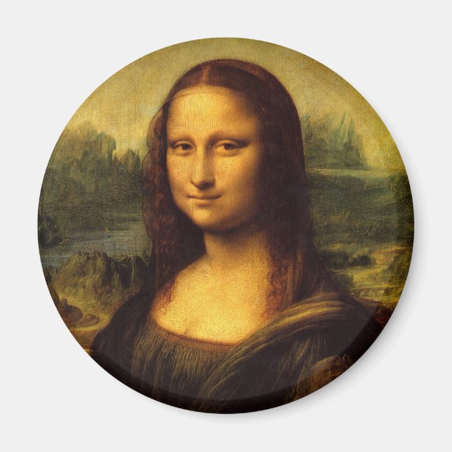 Íman Leonardo Da Vinci Mona Lisa (Frente)