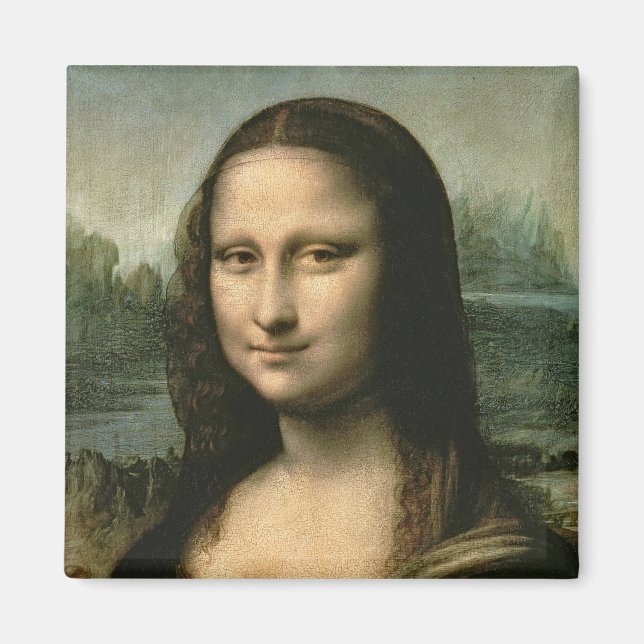 Íman Leonardo Vinci | Mona Lisa, c.1503-6 (Frente)