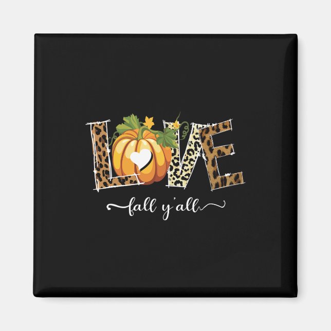 Íman Leopard Love-fall Y'all Pumpkin 1 (Frente)