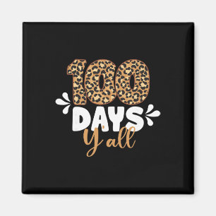 Íman Leopardo 100 Dias Feliz 100º Dia De Escola S