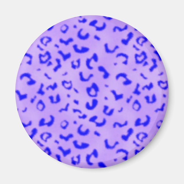 Íman Leopardo Azul (Frente)