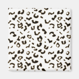 Íman leopardo branco