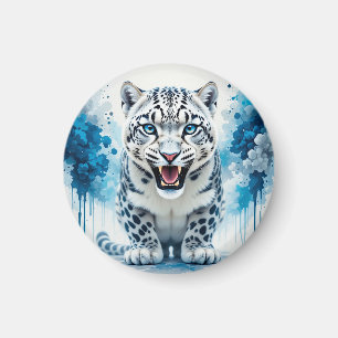 Íman Leopardo Branco Feroz