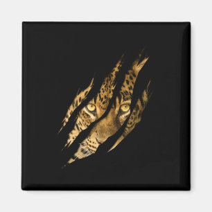 Íman Leopardo Cheetah Tiger Leopard Face Lion Cat Appar