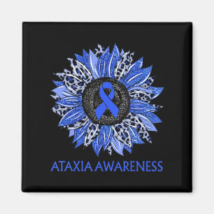 Íman Leopardo Girassol Ataxia Consciência Azul Fita Sup