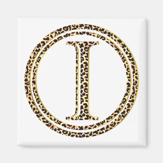 Íman leopardo I (Frente)