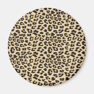 Íman Leopardo - Marrom impresso