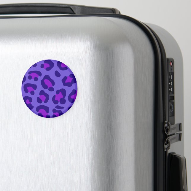 Íman Leopardo Roxo Elétrico (In Situ (Luggage))
