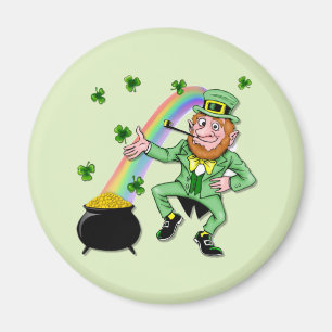 Íman Leprechaun afortunado