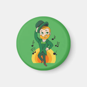 Íman Leprechaun dançante, Rua.