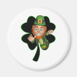 Íman Leprechaun do trevo