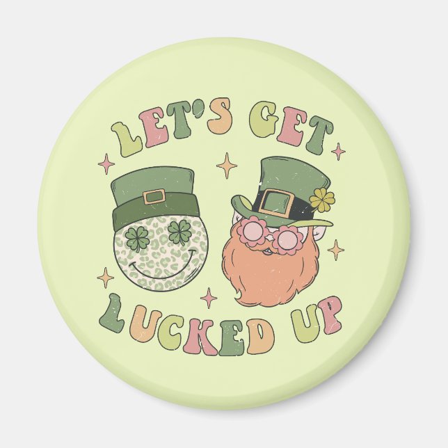 Íman Leprechaun Para O vamos (Frente)