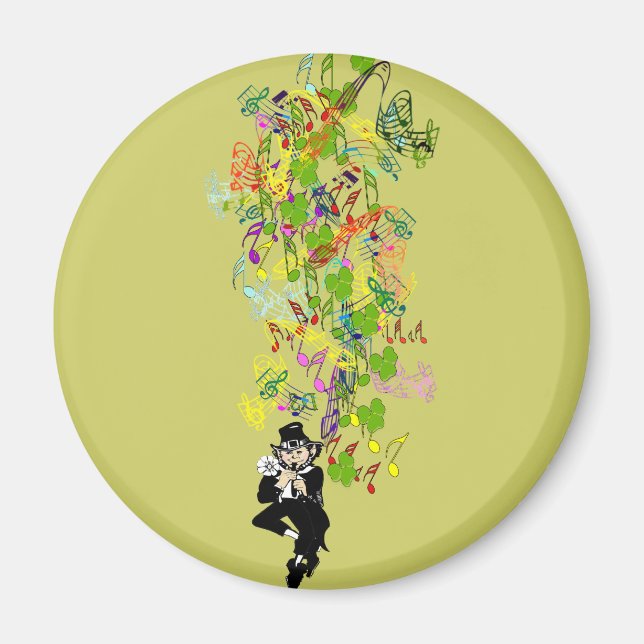 Íman LeprechaunBlackPants (Frente)