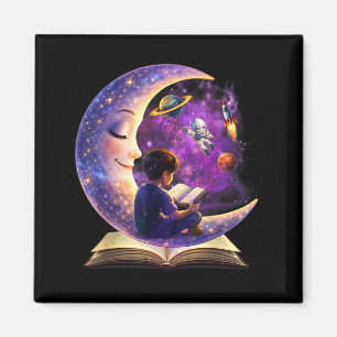 Íman Ler é fora deste mundo leitura de lua livro