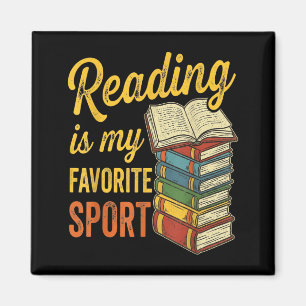 Íman Ler é o esporte favorito do amante de livros engra