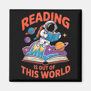 Íman Ler é um livro espacial de astronauta fora deste m