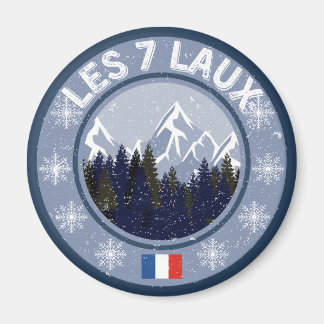 Íman Les 7 Laux Station de Ski