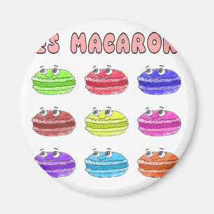 Íman Les Macarons — Cartoon