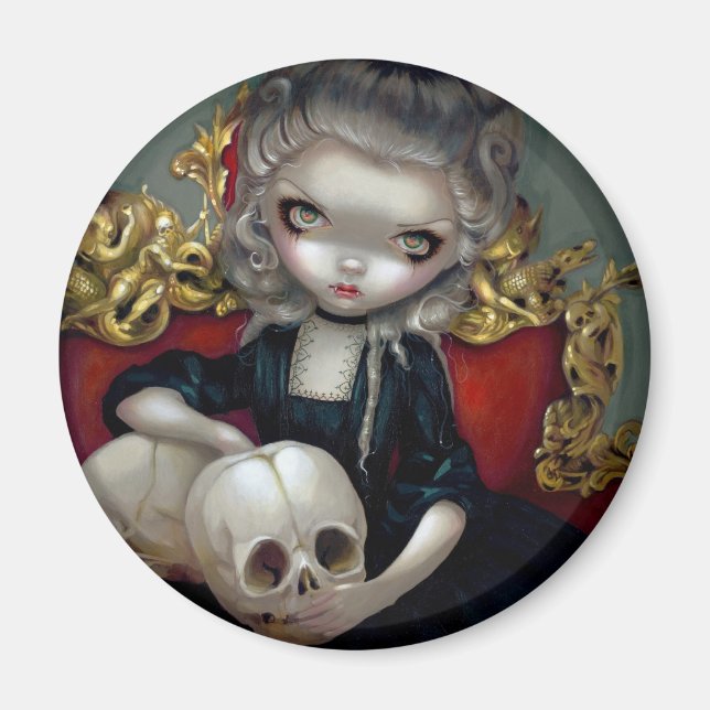 Íman "Les Vampires: Les Crânes" Magnet (Frente)