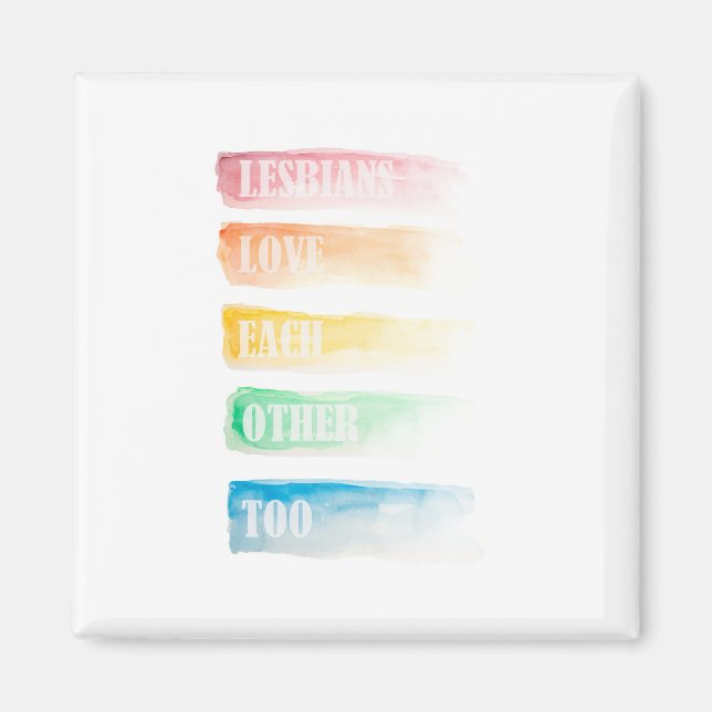 Íman Lésbicas se amam demais demais (Frente)