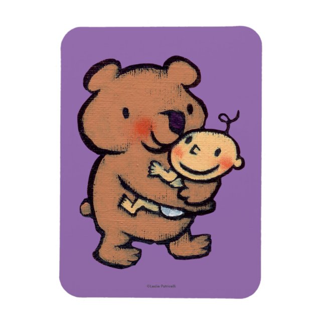 Íman Leslie Patricelli Big Brown Bear Hug (Vertical)
