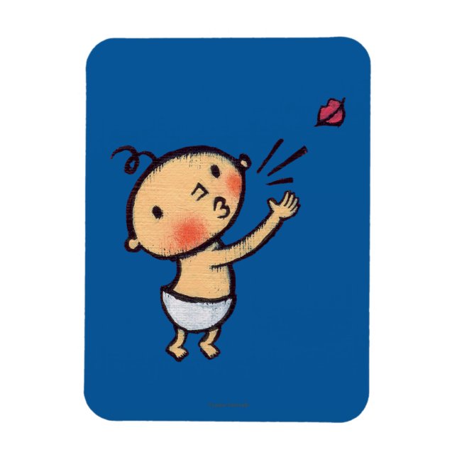 Íman Leslie Patricelli Explode um Bebê Beijo (Vertical)