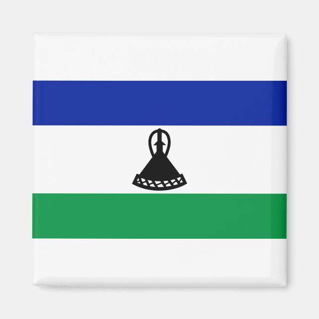 Íman Lesoto Flag (Frente)