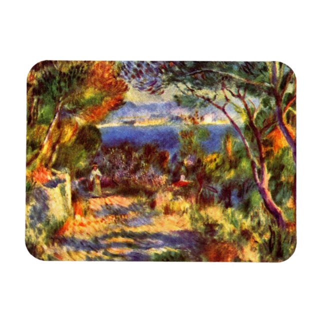 Íman L'Estaque de Pierre Renoir, Impressionismo Vintage (Horizontal)