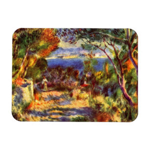 Íman L'Estaque por Pierre Renoir, impressionismo do