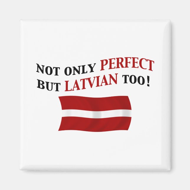 Íman Letão perfeito (Frente)