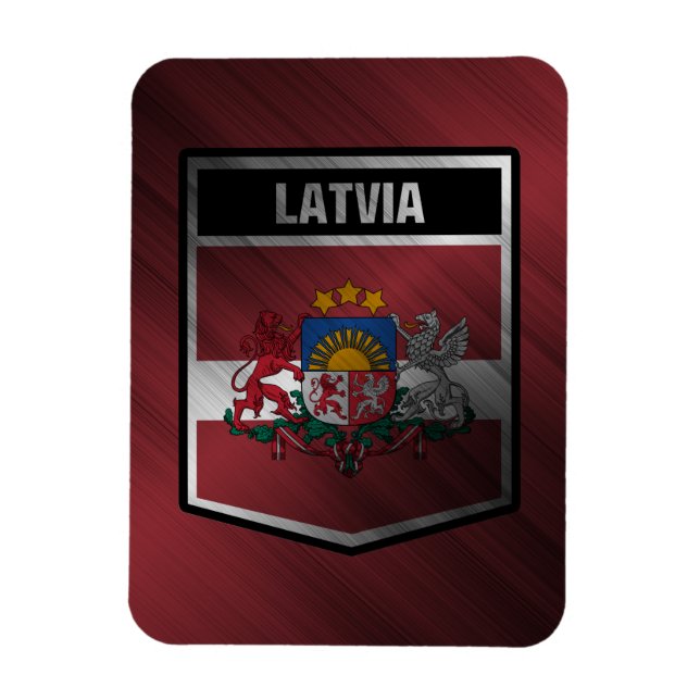 Íman Letónia (Vertical)
