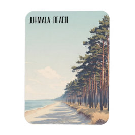 Íman Letônia Jūrmala Praia Viagem
