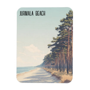 Íman Letônia Jūrmala Praia Viagem