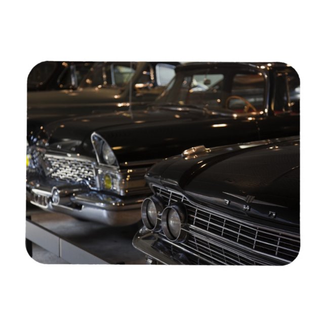 Íman Letônia, Riga, Riga Motor Museum, carros da (Horizontal)