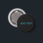 Íman Letra com destaque editável com sombra suspensa<br><div class="desc">Texto de aparência brilhante e expressiva,  personalize como quiser!</div>