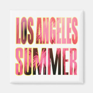 Íman "Letra de Verão de Los Angeles" Magnet