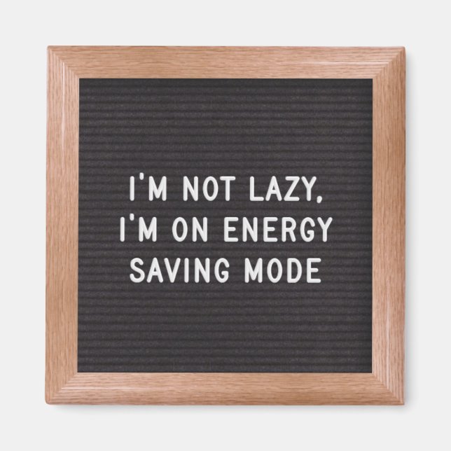 Íman Letra engraçada Magnet Conselho (Frente)