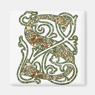 Íman Letra iluminada "S"