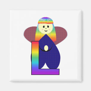 Íman Letra L de Angelbet