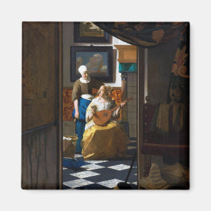 Íman Letra Love, Johannes Vermeer