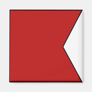 Íman Letra marítima internacional da bandeira de sinal