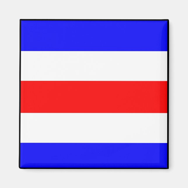 Íman Letra náutica de bandeira marítima internacional (Frente)