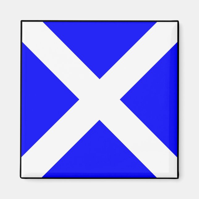 Íman Letra náutica de bandeira marítima internacional (Frente)