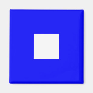 Íman Letra náutica P do sinal do alfabeto da bandeira