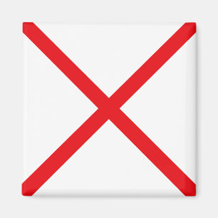 Íman Letra V da Bandeira de Sinalização (Vitor)