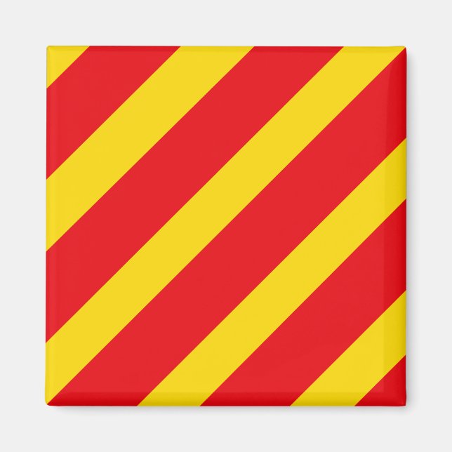 Íman Letra Y da Bandeira de Sinalização (Frente)