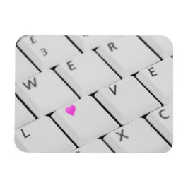 Íman Letras de amor do teclado do computador