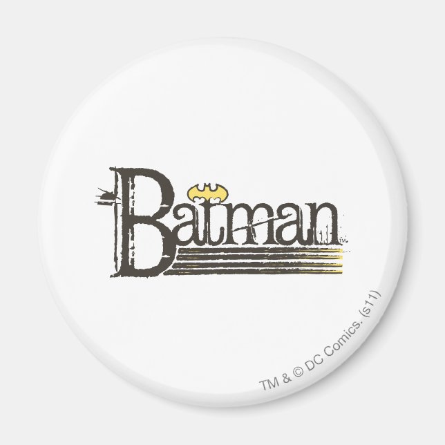 Íman Letras de tempo de exibição do Batman (Frente)
